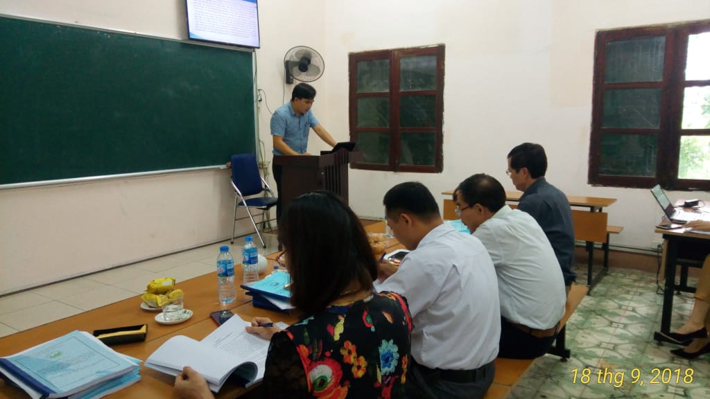 Hội đồng 1:Thẩm định đề tài luận văn nghiên cứu về cây công nghiệp