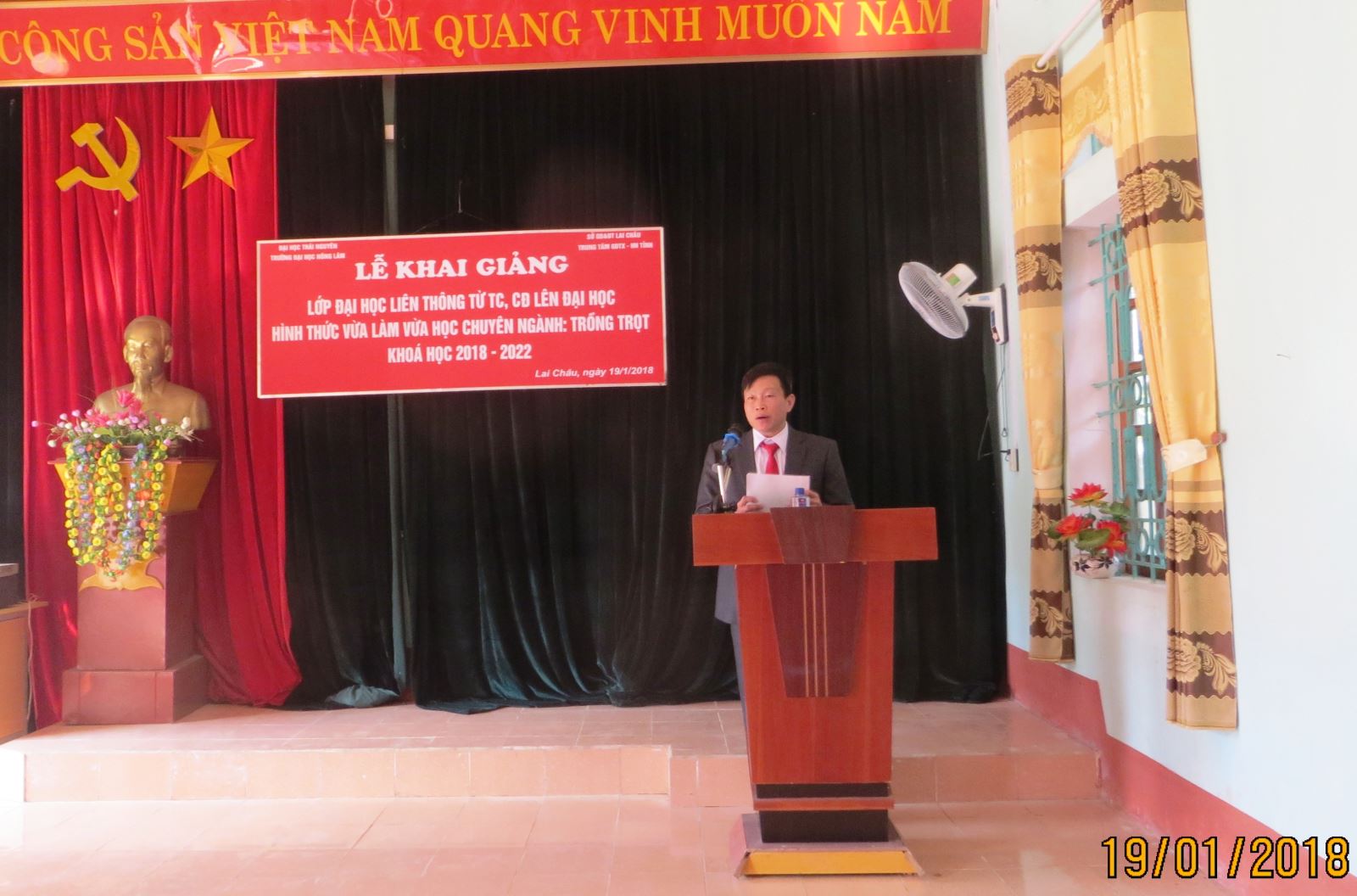 TS. Trần Trung Kiên công bố Quyết định trúng tuyển