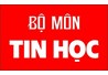Bản nhiệm vụ năm 2013 - 2014, bộ môn Tin học