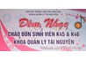 Khai mạc vòng sơ khảo "Đêm nhạc chào đón sinh viên K45 & K46 - Khoa Quản lý Tài nguyên"
