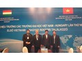 Lãnh đạo Trường ĐHNL tham dự Hội nghị Hiệu trưởng các trường Đại học Việt Nam – Hungary