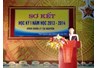[Tin tức] - Khoa Quản Lý Tài Nguyên tổ chức sơ kết học kỳ I năm học 2013-2014