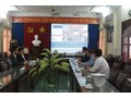 Lãnh đạo trường Đại học Nông Lâm làm việc với TS. Vanee, Đại học Kasetsart, Thái Lan
