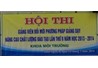 Hội thi giảng viên đổi mới phương pháp giảng dạy nâng cao chất lượng đào tạo lần thứ II năm học 2013 – 2014 khoa Môi trường