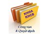 Công văn triển khai xây dựng bộ 5 tài liệu phục vụ giảng dạy
