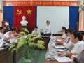 Đảng ủy Đại học Thái Nguyên kiểm tra, giám sát kết quả thực hiện 11 đề án toàn khóa tại trường Đại học Nông Lâm