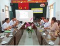 The visit of the Deputy Minister Tran Van Tung to TUAF