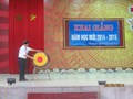 Khai giảng năm học 2014 - 2015