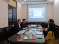 Hiệu trưởng Trường ĐHNL làm việc với lãnh đạo công ty Noble Soulutions