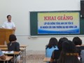 Khai giảng lớp bồi dưỡng tiếng Anh cho Tiến sỹ và nghiên cứu sinh