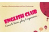 Câu lạc bộ tiếng anh Khoa CNSH-CNTP - Khuấy động đam mê của bạn…