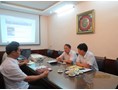 TUAF Rector welcomes Prof. Lin Hui, The Chinese University of Hong Kong