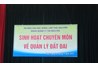 Tin bài - Khoa Quản lý Tài nguyên tổ chức thành công sinh hoạt chuyên môn quản lý đất đai và thẩm định đề cương khóa luận tốt nghiệp đại học cho sinh viên k44 (đợt 1)
