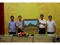 Lãnh đạo Trường Đại học Nông Lâm Thái Nguyên làm việc tại tỉnh Hà Giang