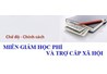 Quyết định miễn giảm học phí kỳ I năm học 2016-2017 cho sinh viên khóa 48 hệ chính quy