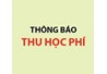 [Thông báo] V.v Thực hiện thu học phí qua thẻ ATM