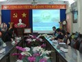 Đoàn công tác Đại học Quốc lập Trung ương, Đài Loan  làm việc tại Trường ĐHNL