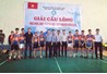 Giải cầu lông Học sinh, sinh viên Đại học Thái Nguyên năm 2016