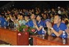 Sinh viên khoa Kinh tế và Phát triển Nông thôn tham gia chiến dịch Mùa hè xanh 2016
