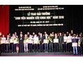 Sinh viên trường Đại học Nông Lâm Thái Nguyên vinh dự nhận Giải thưởng “Sinh viên nghiên cứu khoa học” năm 2016