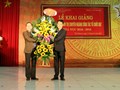 Khai giảng lớp Đại học chính trị chuyên ngành công tác tổ chức