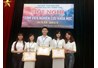 Nhóm sinh viên khoa Quản lý tài nguyên giành giải thưởng Vifotec 2017