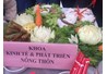 Khoa KT&PTNT giành giải Nhì tại Hội thi nấu ăn chào mừng 8/3