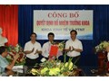 Công bố Quyết định bổ nhiệm Trưởng khoa Kinh tế và Phát triển Nông thôn, nhiệm kỳ 2017-2022