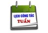 Lịch công tác tuần khoa KT&PTNT từ 05/6 đến 11/6/2017 (bổ sung)