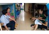 Lãnh đạo khoa Nông học thăm nơi ở của các em Tân sinh viên K49 