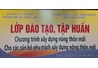 Khoa KT&PTNT phối hợp tổ chức lớp tập huấn Nông thôn mới