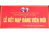 LỄ KẾT NẠP ĐẢNG VIÊN MỚI CỦA CHI BỘ PHÒNG CT HSSV