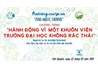 Hành động vì một khuôn viên trường đại học không rác thải