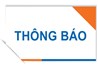 Thông báo về việc tổ chức Hội nghị sinh viên NCKH năm 2018