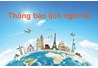 thông báo nghỉ hè và tổng kết năm học 2017-2018