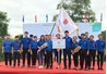 Đoàn thanh niên trường Đại học Nông Lâm tham gia xây dựng và chuyển giao mô hình tưới nước tự động trên cây chè cho thanh niên xã Yên Lạc huyện Phú Lương tỉnh Thái Nguyên