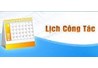 Lịch công tác tuần 30 (từ 23/7 đến 29/7/2018) - Khoa KHCB
