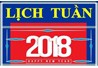 Lịch công tác tuần 35 (27/8/2018-2/9/2018)