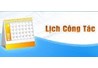 Lịch công tác tuần từ 20/8 đến 26/8/2018 - Khoa KHCB