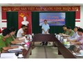 Hội nghị tổng kết công tác an ninh trật tự và quản lý sinh viên nội, ngoại trú  năm học 2017 - 2018