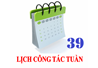 Lịch công tác tuần khoa KT&PTNT từ 24/02 - 01/03/2020 