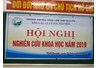 KHOA QUẢN LÝ TÀI NGUYÊN VỚI HỘI NGHỊ NGHIÊN CỨU KHOA HỌC