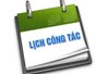 Lịch công tác tuần từ 07/10- 13/10/2019 - Khoa KHCB  