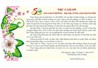 Thu cảm ơn của khoa Môi trường
