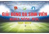 Lịch thi đấu giải bóng đá Sinh viên khoa Nông học năm 2019