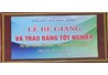 Lễ bế giảng và trao bằng tốt nghiệp cho sinh viên khóa 47 hệ chính quy niên khóa 2015-2019