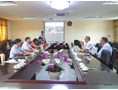 The visit of Counsellor Cultural and Press Affairs of German Embassy Hanoi and Head of Regional DAAD Office Hanoi at German Academic Exchange Servie (DAAD) to TUAF