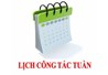 Lịch công tác tuần 47 năm 2020 (23/11-29/11)