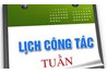 LỊCH CÔNG TÁC TUẦN TRƯỜNG ĐẠI HỌC NÔNG LÂM THÁI NGUYÊN  Tuần 23 năm 2020 (01/06 - 07/06/2020)