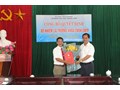 Công bố quyết định bổ nhiệm lại trưởng khoa CNSH-CNTP nhiệm kỳ 2020 - 2025
